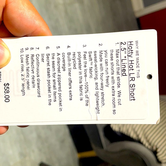 Lululemon black shorts - Picture 5 of 5